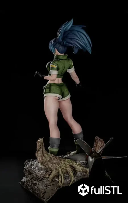 Leona Heidern Epic King of Fighters 3D
