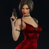 Ada Wong Resident Evil 2 Outfit STL 3D Print Model