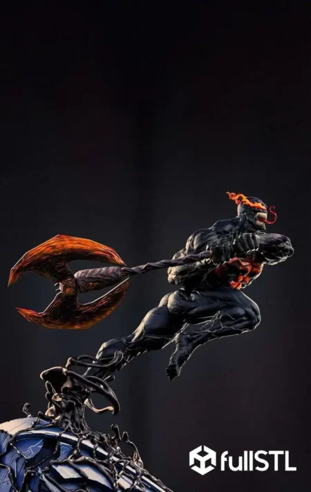 God of Light Venom Epic STL 3D