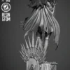 Wonder Woman Death Metal STL 3D Print Model