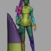 Caitlyn League of Legends STL 3D Print Model