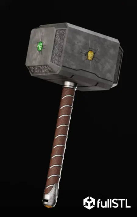 Infinity Hammer Mjolnir Thor Hammer STL 3D Print Model Harness the combined might of Asgard and the Infinity Stones with the Infinity Hammer Mjolnir Thor Hammer STL 3D Print Model — an epic 3D collectible inspired by the ultimate fusion of divine power and cosmic energy. This stunning model reimagines Thor’s legendary Mjolnir infused with all six Infinity Stones, glowing with unimaginable strength and celestial craftsmanship. Designed for cosplay, display, or collection, this piece is a must-have for any Marvel or superhero fan.