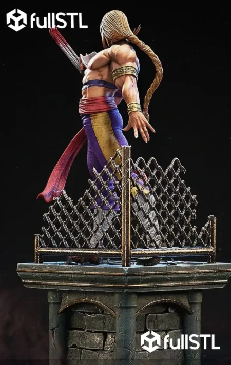 Vega Street Fighter STL 3D Print Model