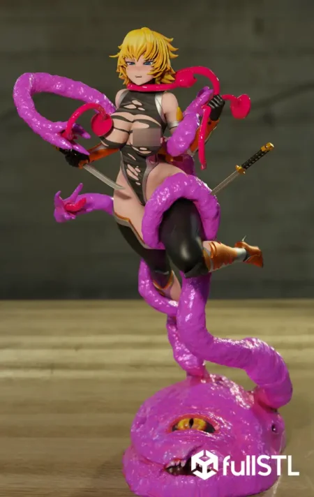 Igawa Sakura Taimanin STL 3D Print Model