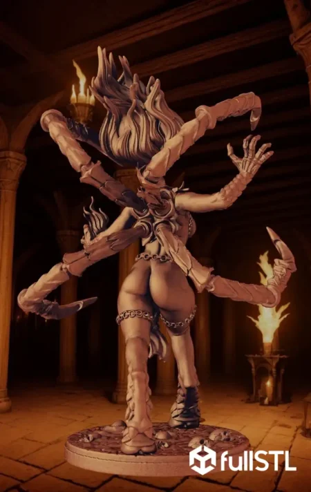 Andariel and Lilith  Diablo STL 3D Print Model