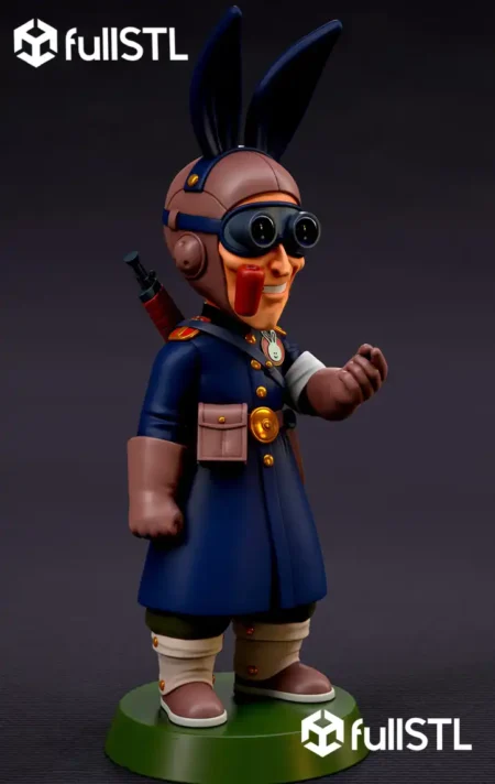 Rabbit 01 Rabbit Mafia STL 3D Print Model