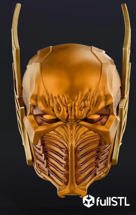 Red Death Mask Cosplay Epic STL