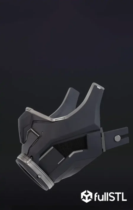 Smoke Mask MK1 Cosplay STL 3D Print Model