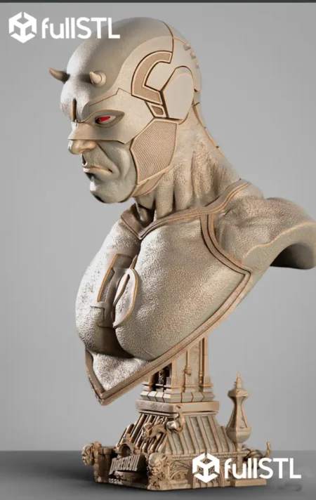 Daredevil Portrait Bust Sculptures STL 3D Print Model