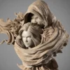 WICKED Marvel Cloak and Dagger Portrait Bust STL 3D Print Model