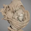 WICKED Marvel Cloak and Dagger Portrait Bust STL 3D Print Model