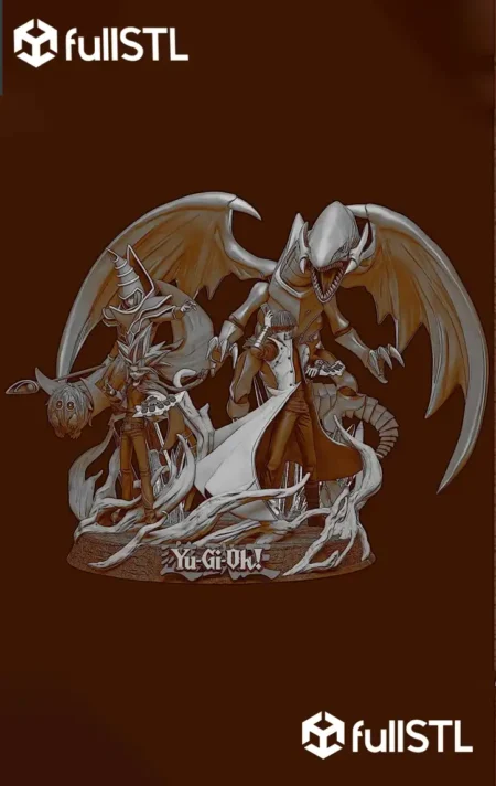 Yu Gi Oh Diorama STL 3D Print Model