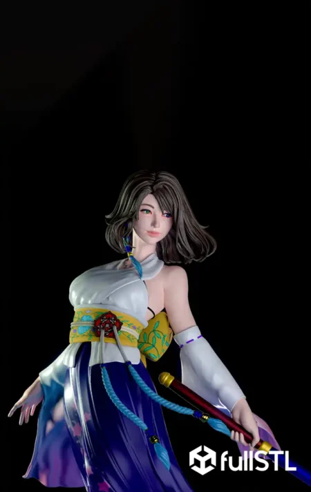 Yuna Final Fantasy STL 3D Print Model