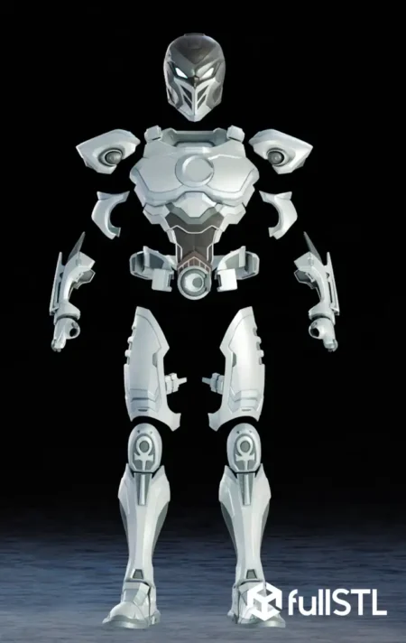 Moon Knight Rivals Armor Cosplay STL 3D Print Model