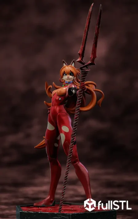 Asuka Furry STL 3D Print Model