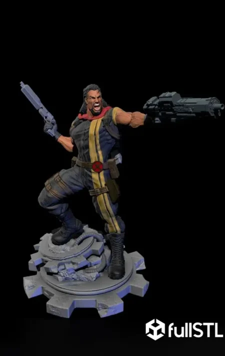 Bishop from X-Men STL 3D Print Model