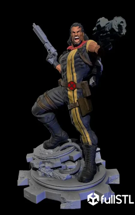 Bishop from X-Men STL 3D Print Model