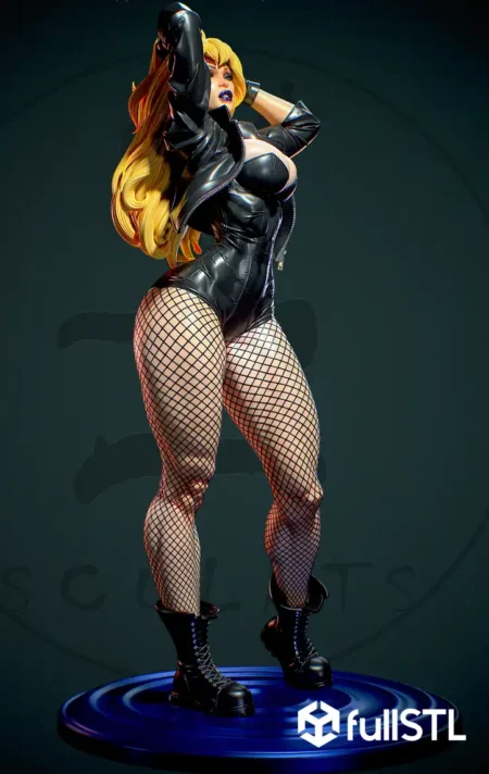 Black Canary STL 3D Print Model
