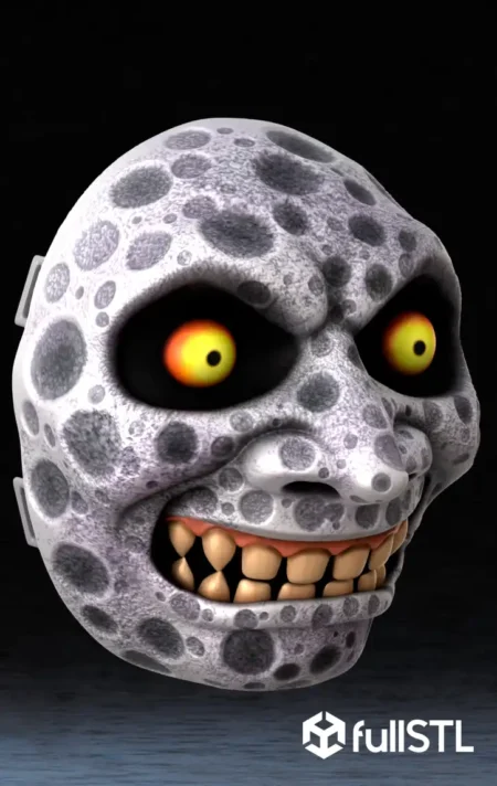 Cosplay STL Files Majora’s Moon Mask 3D Print Model
