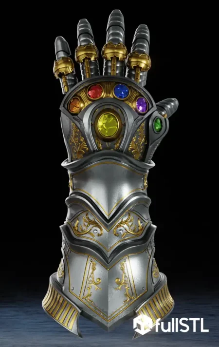 Dr Doom Infinity Gauntlet STL 3D Print Model