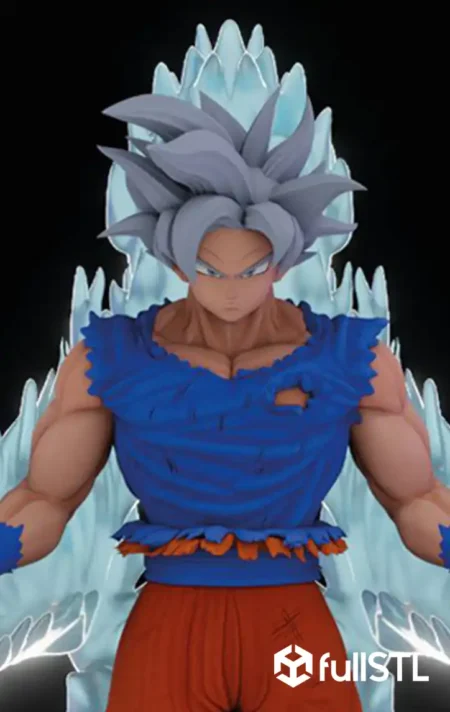 Son Goku Ultra Instinct STL 3D Print Model