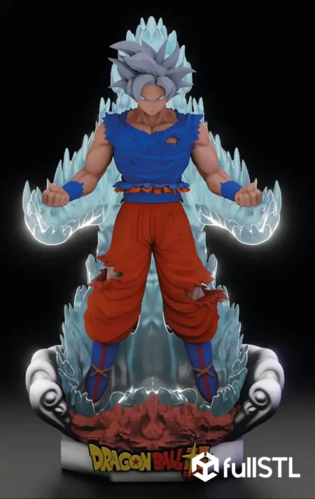 Son Goku Ultra Instinct STL 3D Print Model
