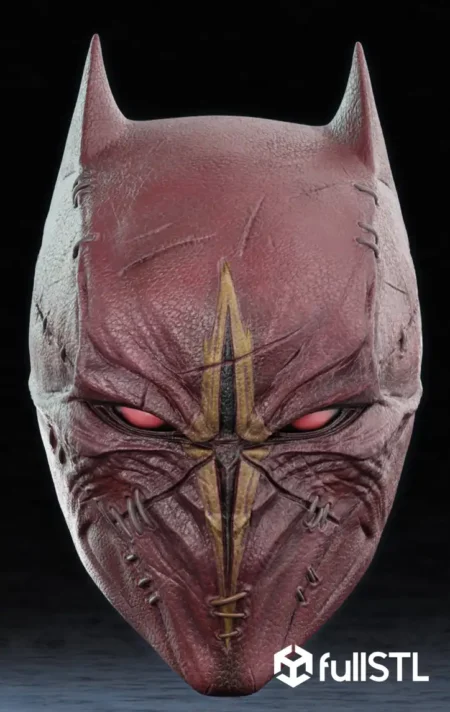 Knightfall Helmet Cosplay STL