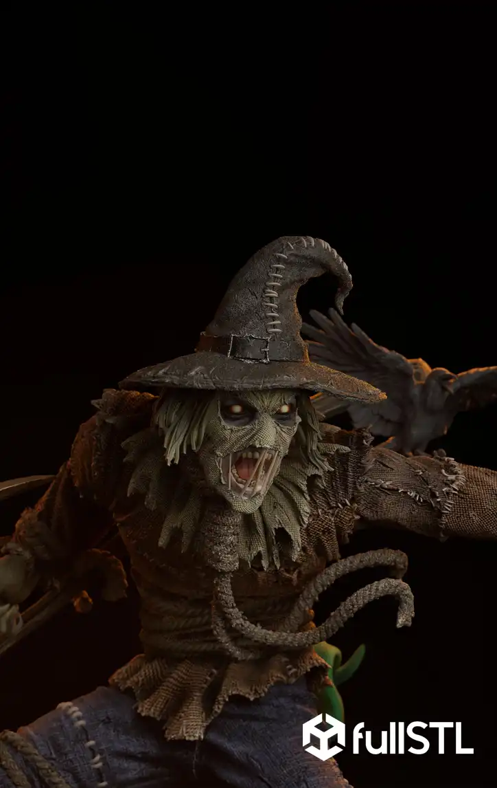 Scarecrow DC STL 3D Print Model