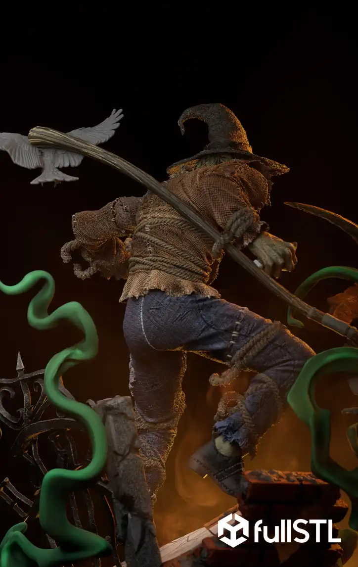 Scarecrow DC STL 3D Print Model