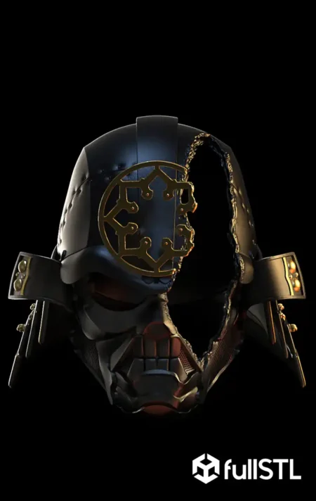 Sengoku Darth Vader Helmet STL 3D Print Model