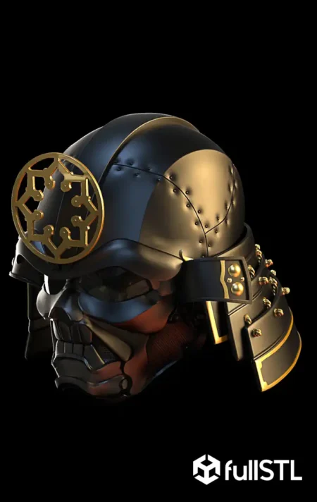 Sengoku Darth Vader Helmet STL 3D Print Model