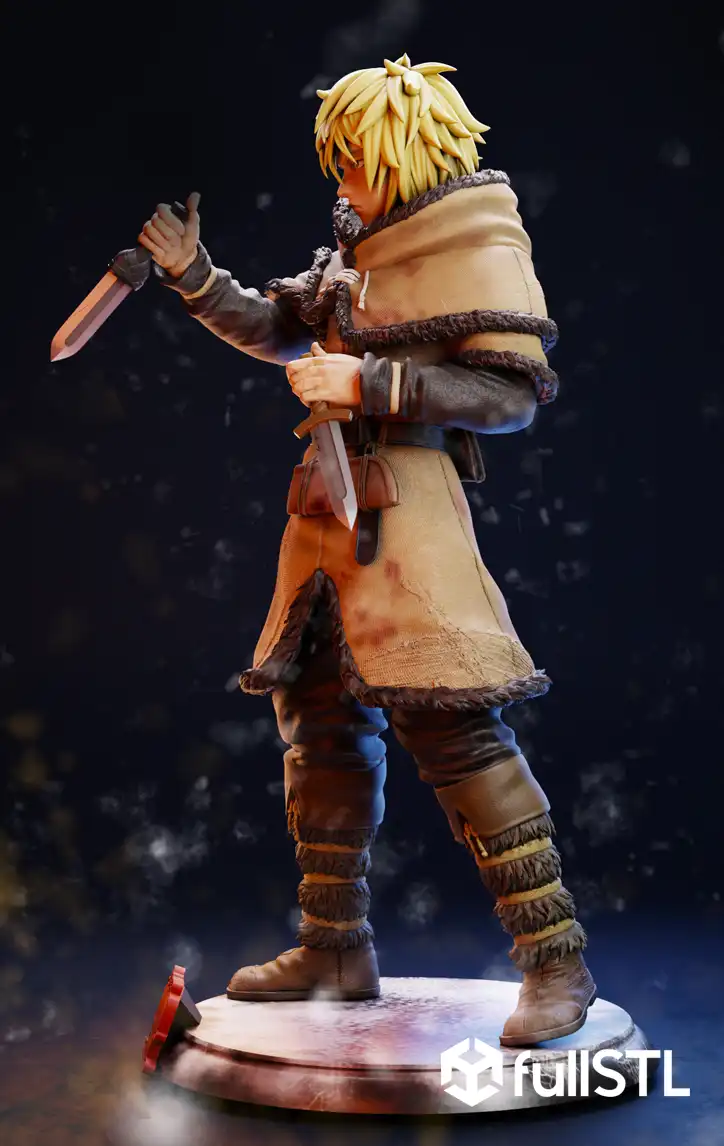 Thorfinn Vinland Saga STL 3D Print Model