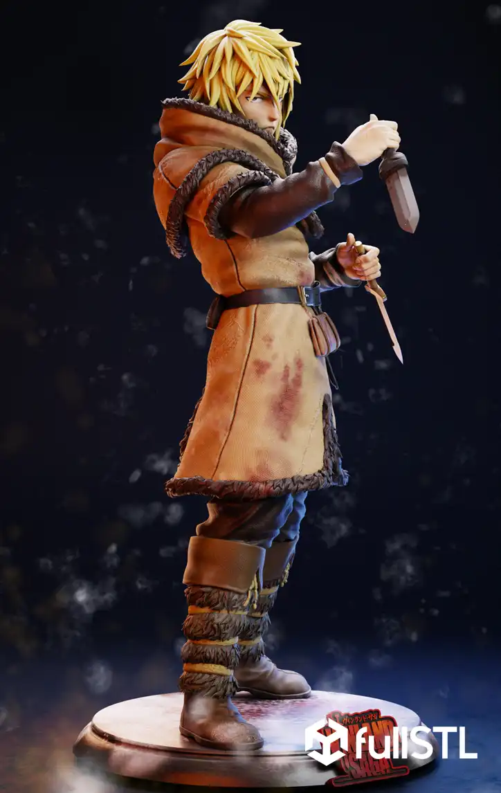 Thorfinn Vinland Saga STL 3D Print Model