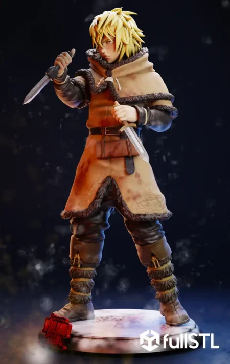 Thorfinn Vinland Saga STL 3D Print Model