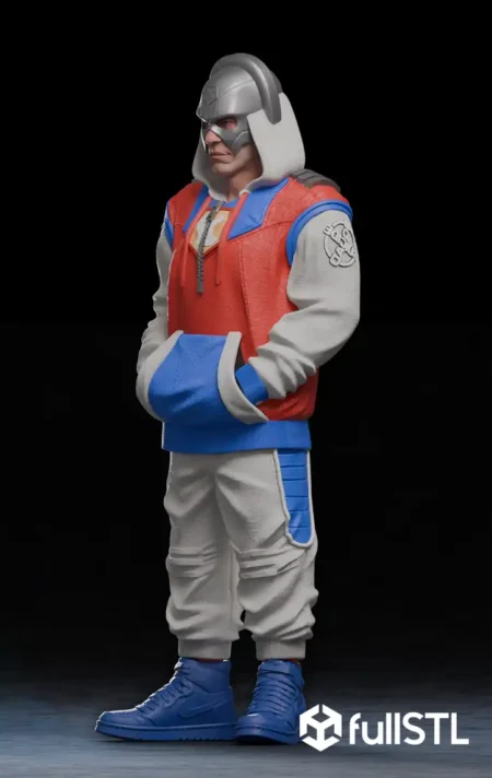 Urban Peacemaker Statue STL 3D Print Model