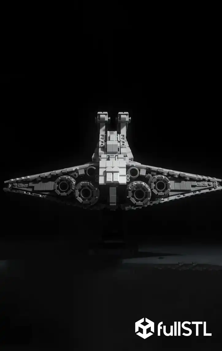 Venator-Class Star Destroyer Star Wars STL 3D Print Model