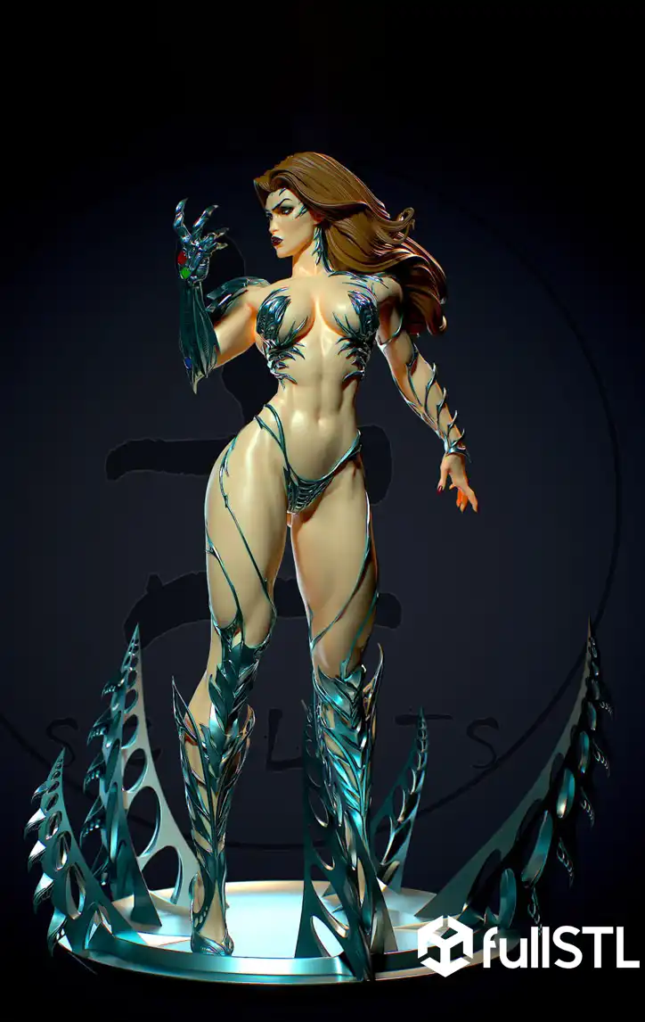 Witchblade Sara Pezzini STL 3D Print Model