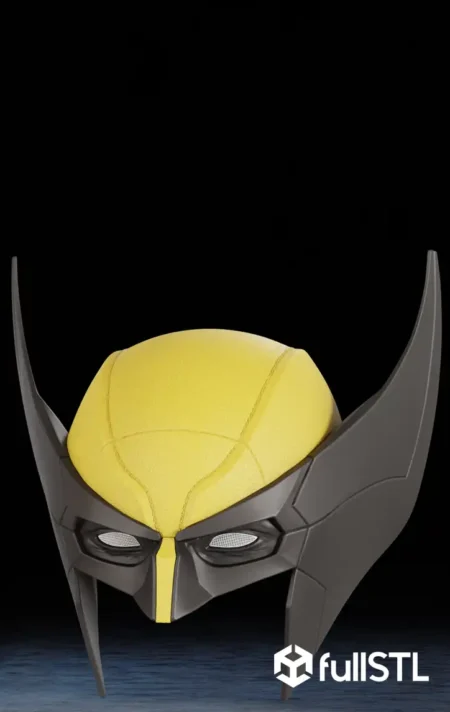 Wolverine PS5 Helmet Cosplay STL