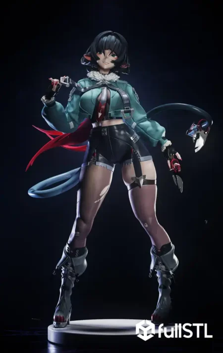 Jane Doe Zenless Zone Zero Epic STL 3D