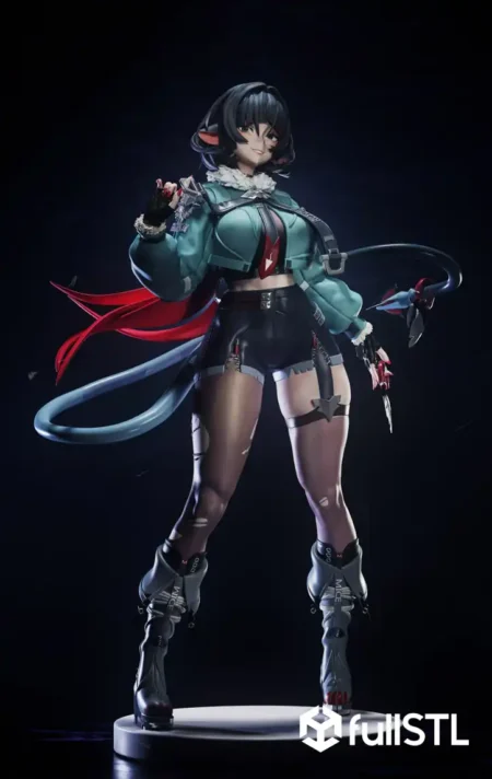 Jane Doe Zenless Zone Zero Epic STL 3D