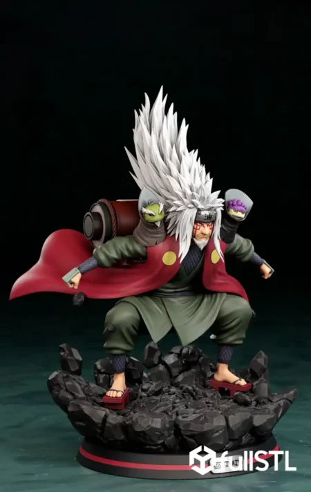 Jiraiya Sage Mode Action Epic STL 3D