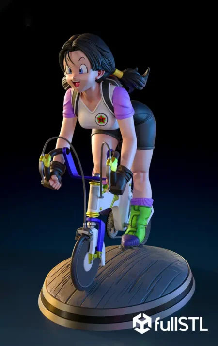 Videl Beautiful Bicycle Ultimate STL 3D Print Model