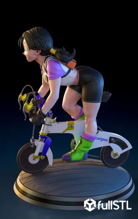 Videl Beautiful Bicycle Ultimate STL 3D Print Model