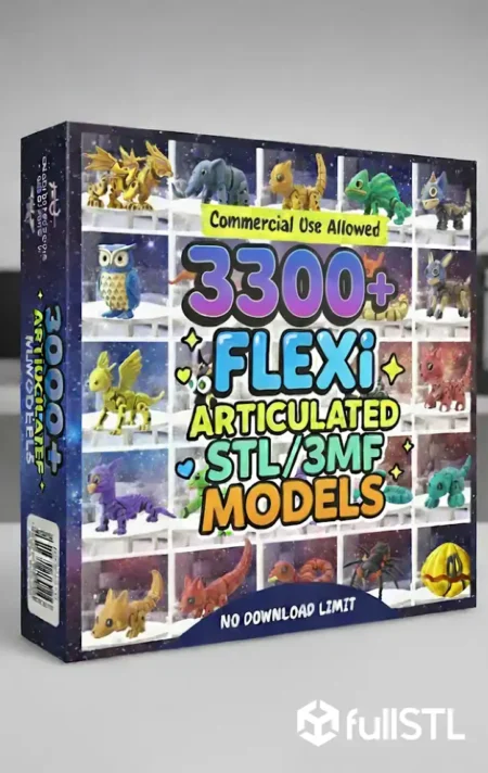 Pack Flexi Mini Animal Epic 3300 STL